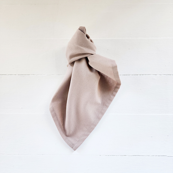 Rayon Linen Stitched Napkin - Taupe Brown - <p style='text-align: center;'>R 8.90</p>

